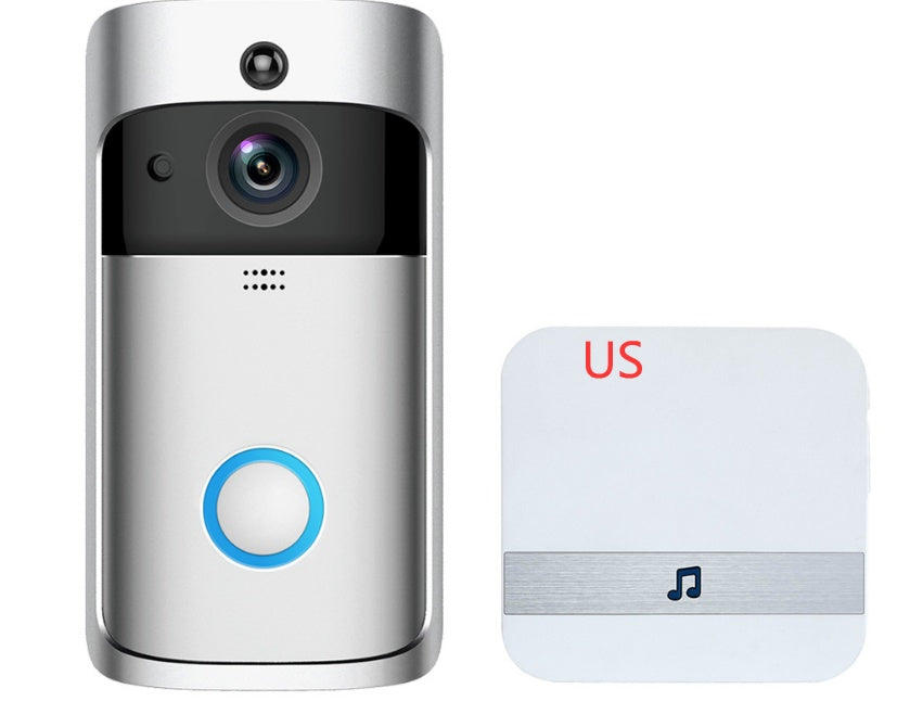 Smart Wireless Video Doorbell – 1080p WiFi, Motion Alerts, 2-Way Audio, Night Vision
