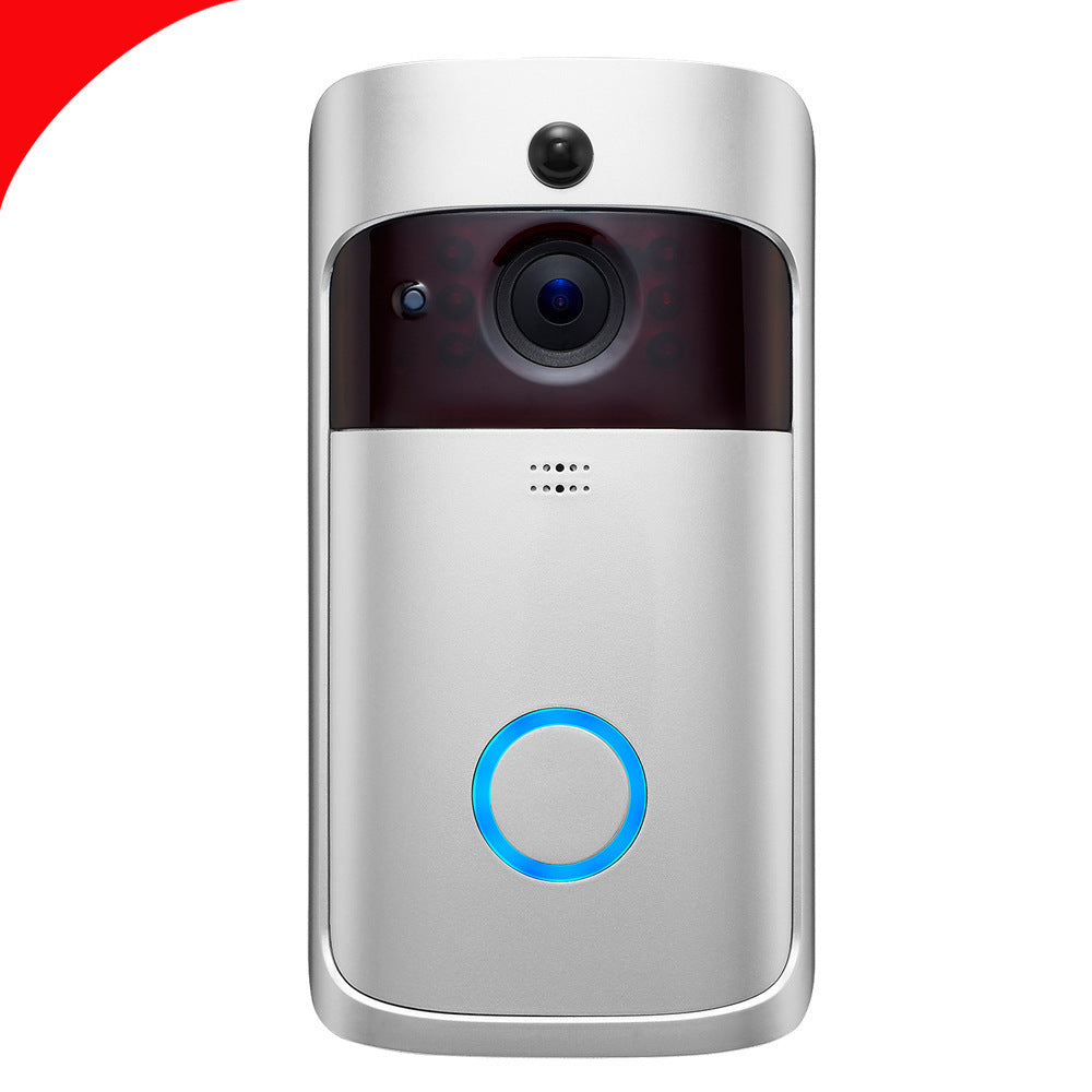 Smart Wireless Video Doorbell – 1080p WiFi, Motion Alerts, 2-Way Audio, Night Vision