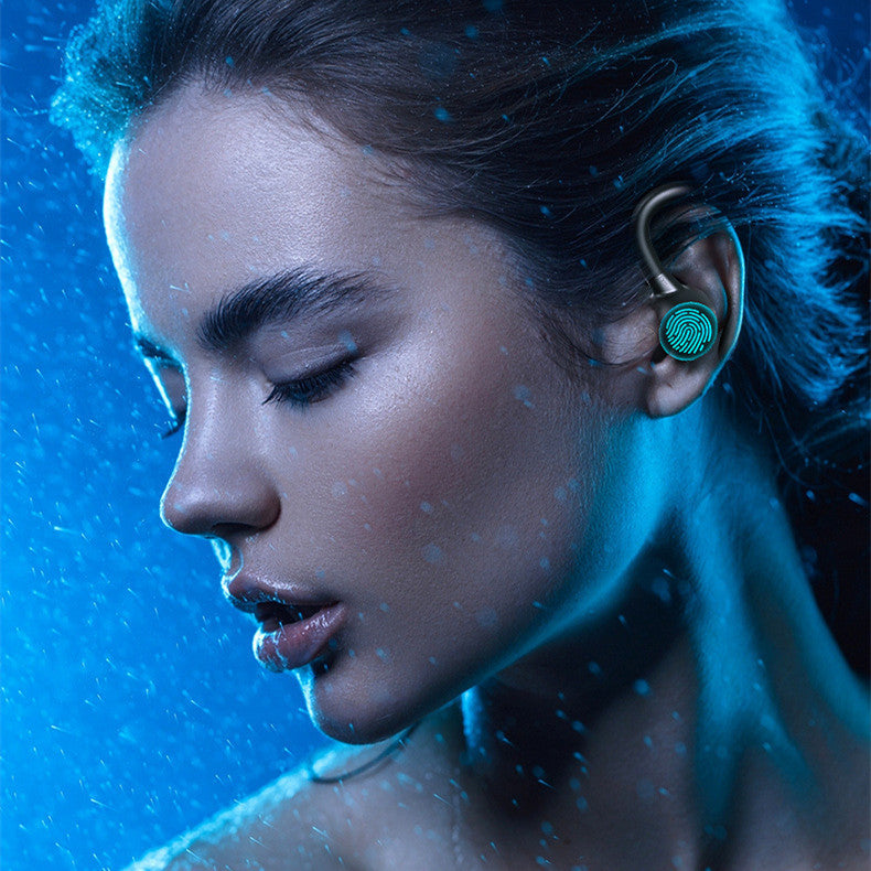 Waterproof Bluetooth 5.2 Sports Earbuds with Ear Hook – Noise Reduction, Multi-Point, Voice Control