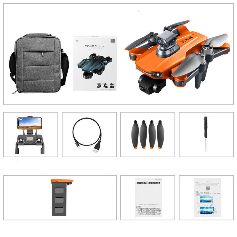 Smart GPS Drone with 3-Axis Gimbal & Obstacle Avoidance – Foldable Camera Quadcopter