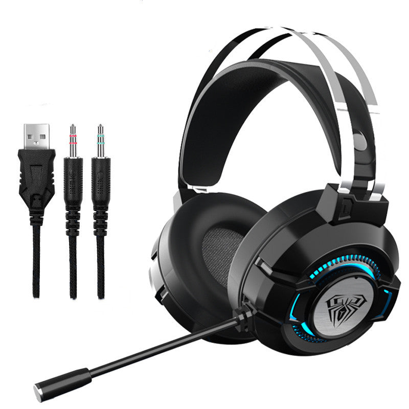 Wireless Gaming Headset with Noise-Canceling Mic – Surround Sound for PC & Console