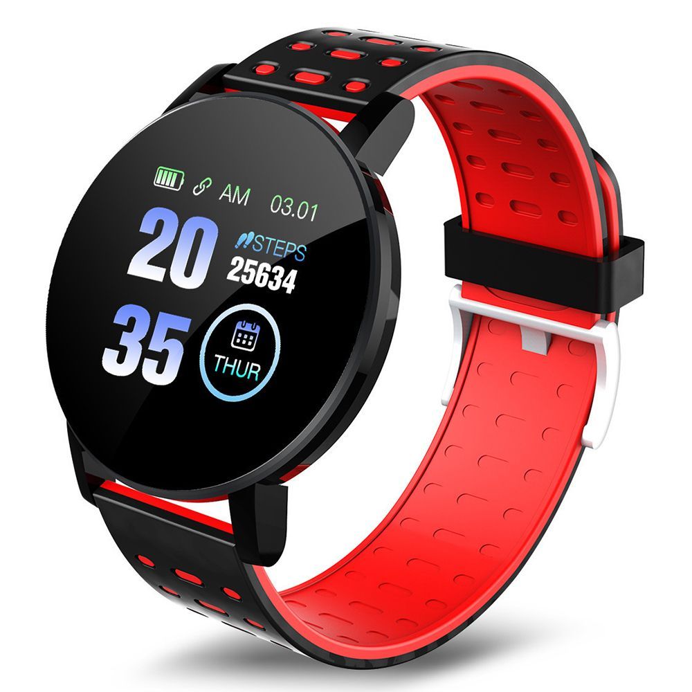 Bluetooth Smartwatch 119 Plus – Fitness Tracker with Sleep, Activity & Notifications