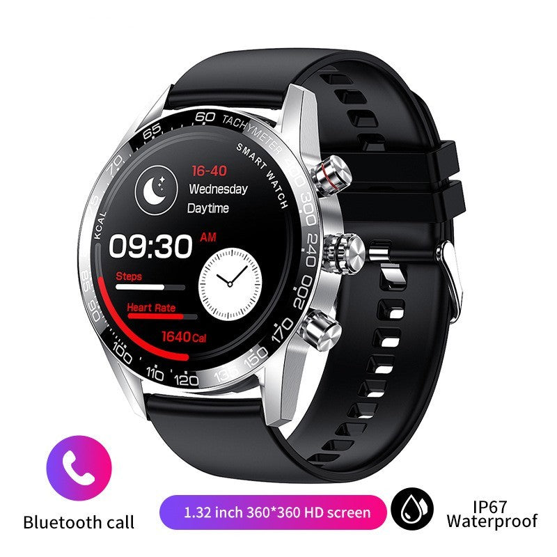 Men’s Bluetooth Smartwatch – Call, Text, Sleep Tracking & Fitness Notifications