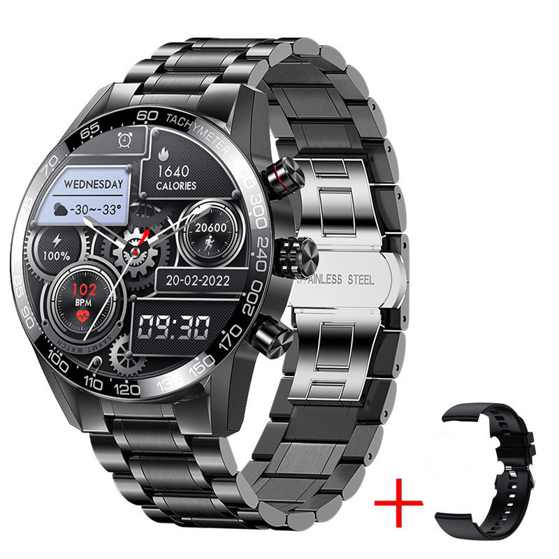 Men’s Bluetooth Smartwatch – Call, Text, Sleep Tracking & Fitness Notifications