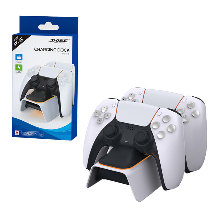 Dual Charging Dock for Wireless Controllers – Compatible with PS5