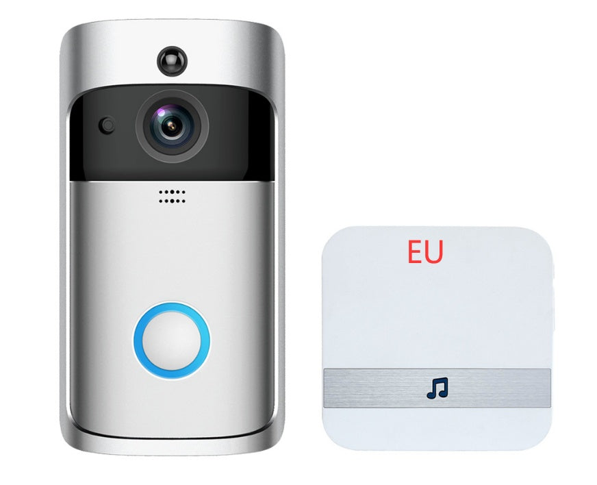 Smart Wireless Video Doorbell – 1080p WiFi, Motion Alerts, 2-Way Audio, Night Vision