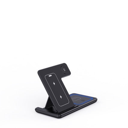 15W 3-in-1 Wireless Charging Stand – Fast Qi Charger for Phone, Smartwatch & Earbuds