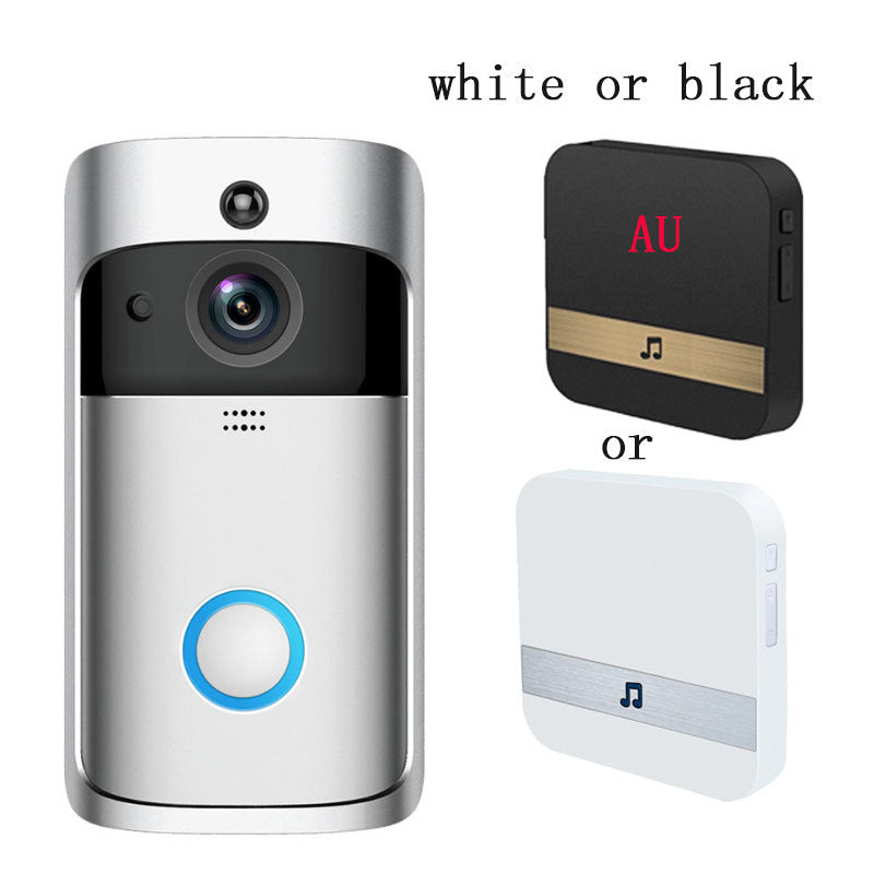 Smart Wireless Video Doorbell – 1080p WiFi, Motion Alerts, 2-Way Audio, Night Vision
