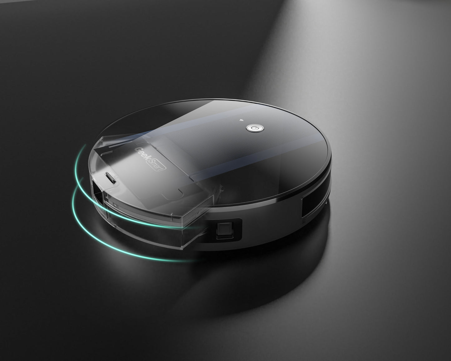 GeekSmart G6+ Robot Vacuum – Ultra-Thin, 1800Pa Suction, App + WiFi Control, Self-Chargin