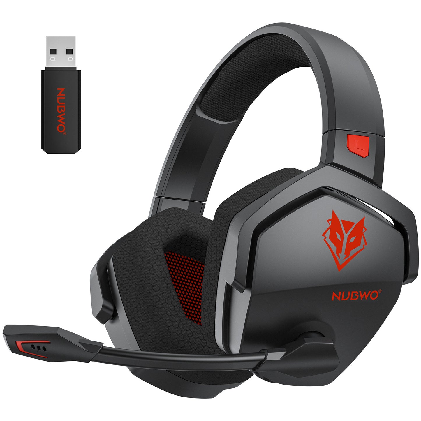 G06 Wireless Gaming Headset – Noise-Canceling Over-Ear Bluetooth Headphones with Mic