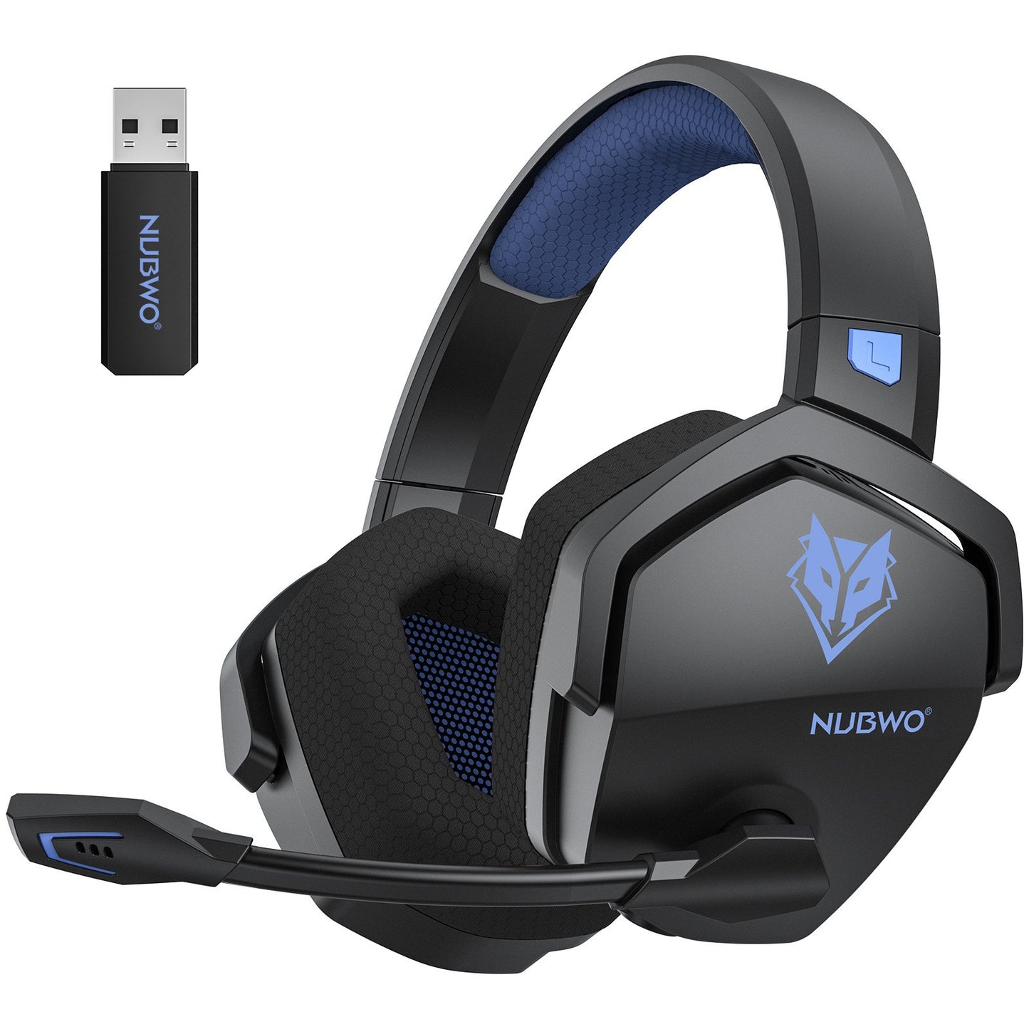 G06 Wireless Gaming Headset – Noise-Canceling Over-Ear Bluetooth Headphones with Mic