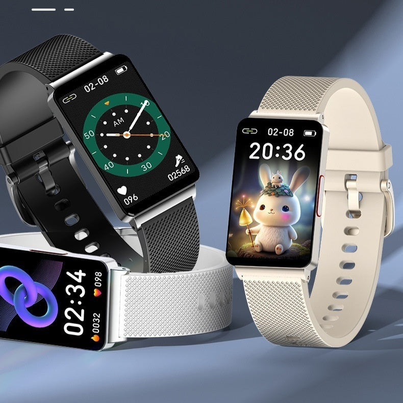 Smart Wellness Tracker Watch – Daily Activity, Sleep & Touchscreen Notifications