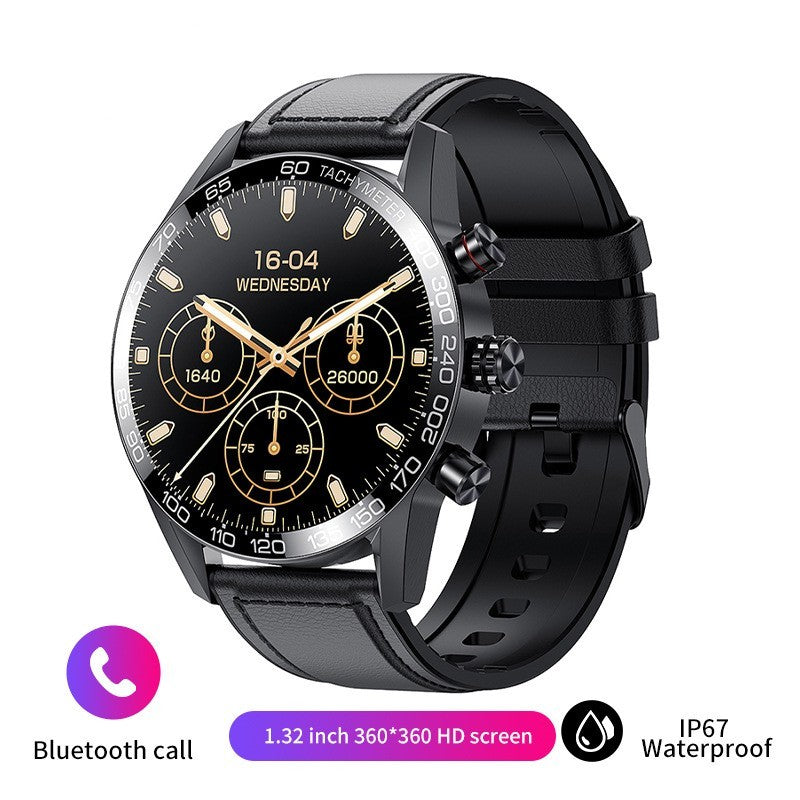 Men’s Bluetooth Smartwatch – Call, Text, Sleep Tracking & Fitness Notifications