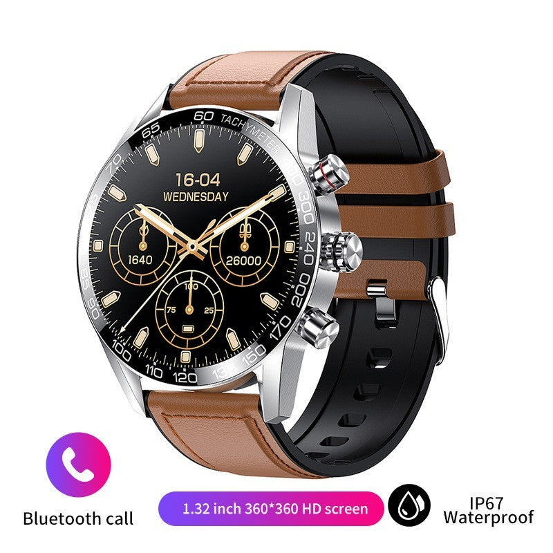 Men’s Bluetooth Smartwatch – Call, Text, Sleep Tracking & Fitness Notifications