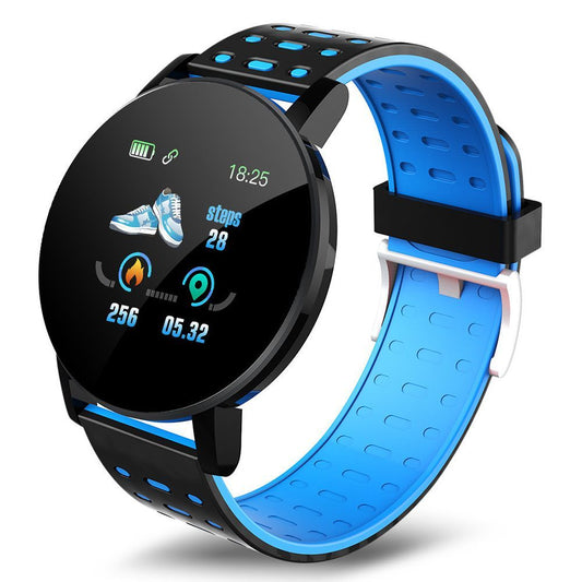 Bluetooth Smartwatch 119 Plus – Fitness Tracker with Sleep, Activity & Notifications