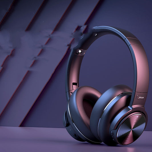 Wireless Noise-Canceling Over-Ear Headphones – Bluetooth, Deep Bass, Built-in Mic
