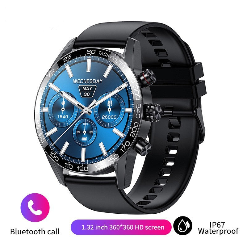 Men’s Bluetooth Smartwatch – Call, Text, Sleep Tracking & Fitness Notifications