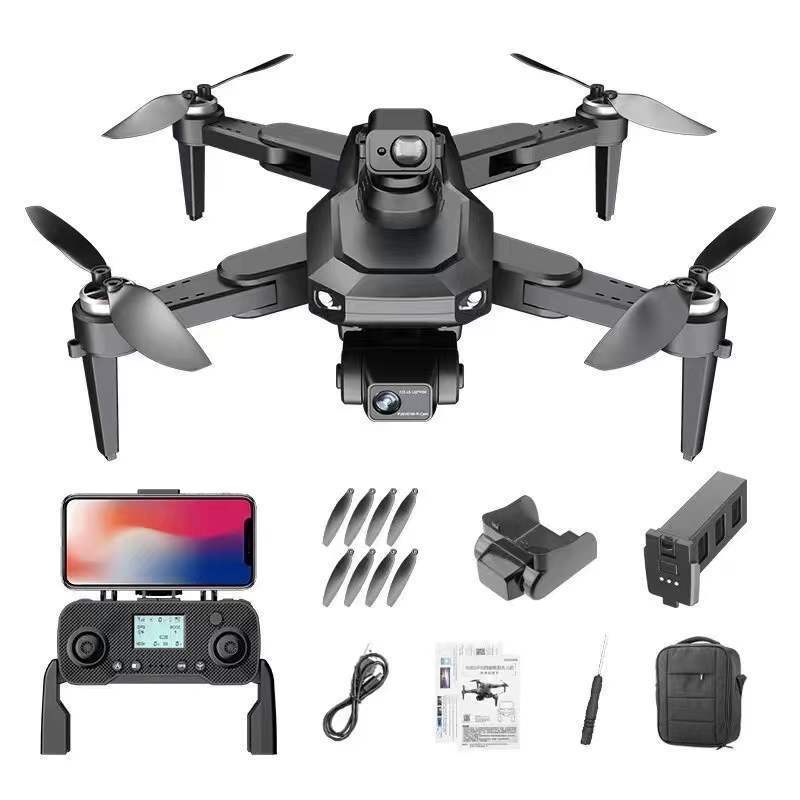 Smart GPS Drone with 3-Axis Gimbal & Obstacle Avoidance – Foldable Camera Quadcopter