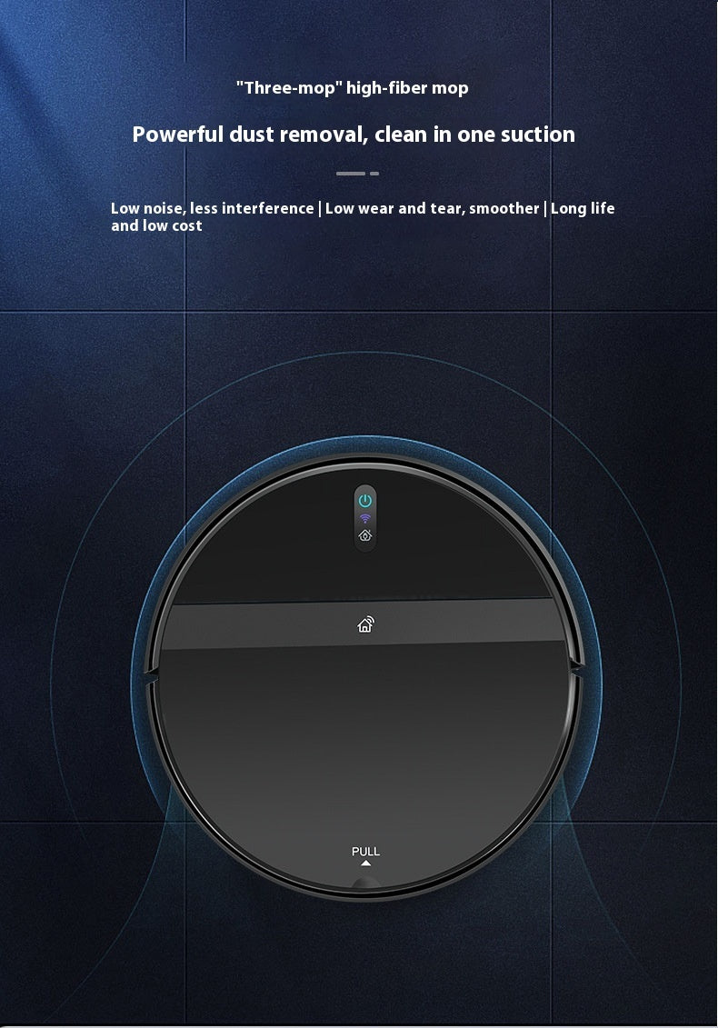 Automatic Smart Robot Vacuum – 3-in-1 Cleaning with App & Remote Control | High Suction