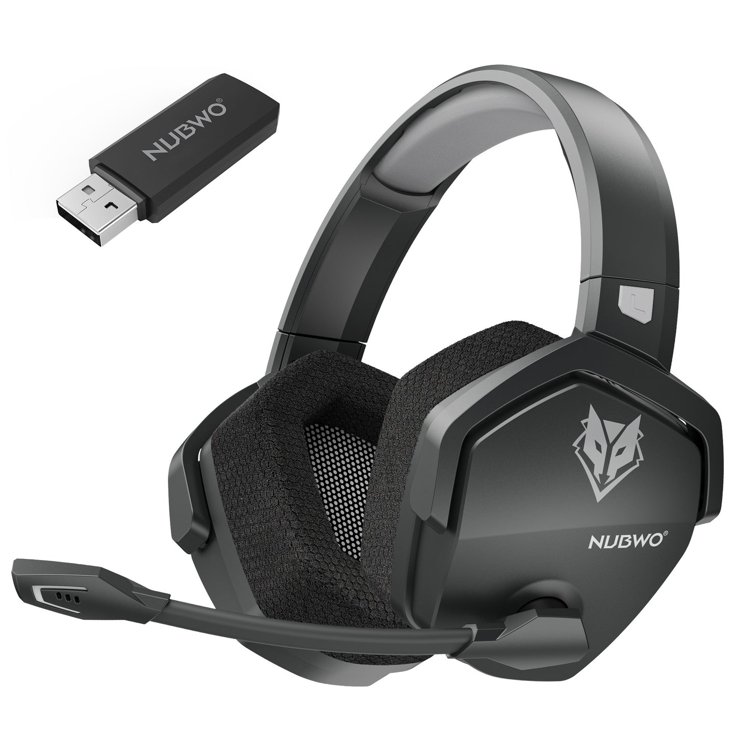 G06 Wireless Gaming Headset – Noise-Canceling Over-Ear Bluetooth Headphones with Mic