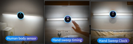 Smart LED Cabinet Light – Wireless Motion Sensor & Timer Removable Wardrobe Light