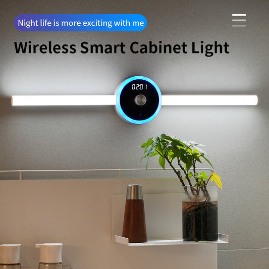 Smart LED Cabinet Light – Wireless Motion Sensor & Timer Removable Wardrobe Light